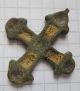 Viking Period Bronze Neck Cross With Loss 1000 Ad F, Viking photo 5