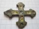 Viking Period Bronze Neck Cross With Loss 1000 Ad F, Viking photo 7