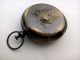 Antique Brass Push Button Magnetic Pocket Compass @ Maritime Direction Compass Compasses photo 4