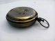 Antique Brass Push Button Magnetic Pocket Compass @ Maritime Direction Compass Compasses photo 8
