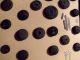 (45) Victorian Mourning Buttons On Card Black Composition Gutta Percha Rubber Buttons photo 2