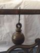 Vintage Antique Brass Candy Apothecary Pharmacy Scale Balance Slide Weight Mdcv Scales photo 2