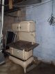 Cast Iron Coal Stove - Bengal - Beige With Green Sandwashed Inserts Stoves photo 1