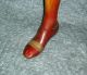 Extremely Rare Antique C1895 J.  E.  Hanger Wooden Artificial Prosthetic Leg Other Medical Antiques photo 7