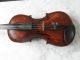 Vintage Lion Head Violin.  Made In Germany.  Full Size.  Inlaid. String photo 1