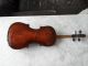 Vintage Lion Head Violin.  Made In Germany.  Full Size.  Inlaid. String photo 2