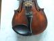 Vintage Lion Head Violin.  Made In Germany.  Full Size.  Inlaid. String photo 3