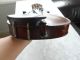 Vintage Lion Head Violin.  Made In Germany.  Full Size.  Inlaid. String photo 8