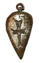 Massive Medieval Knights Templar Silver Heraldic Pendant 1200 - 1300 Ad Ss Other Antiquities photo 3