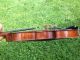 Antique Violin Fiddle Dated 1918 H.  G.  Eickman Inlay Dayton Ohio String photo 7