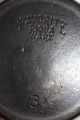Vintage 1916 - 1934 Favorite Piqua Ware Size No.  3 Skillet Cast Iron Frying Pan Other Antique Home & Hearth photo 1