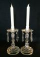 Antique Crystal Lusters,  Candle Holders Candle Holders photo 4