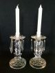 Antique Crystal Lusters,  Candle Holders Candle Holders photo 5