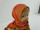 Vintage Russian Hand Made Figural Doll Tea Cosy Russia Mid 20thc Kitchen Tools photo 4