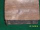 Primitive Folk - Art Hand Carved Slide - Top Box With Carved Heart In Side Boxes photo 2