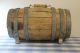 Antique Vintage Wooden Barrel 6 Bands Whiskey Water Rum Wine Primitives photo 10