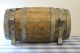 Antique Vintage Wooden Barrel 6 Bands Whiskey Water Rum Wine Primitives photo 6