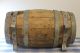 Antique Vintage Wooden Barrel 6 Bands Whiskey Water Rum Wine Primitives photo 7