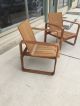 Cool Mid - Century Thonet Oak Wood Bentwood Cube Chairs Chair Mid-Century Modernism photo 1