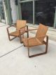 Cool Mid - Century Thonet Oak Wood Bentwood Cube Chairs Chair Mid-Century Modernism photo 4