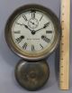 Antique 19thc Seth Thomas Brass Maritime Ships Clock W/ External Bell Clocks photo 1