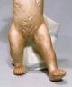 Antique Rare Heubach Bisque Boy In Brown Bear Suit Matchstick Toothpick Holder Figurines photo 7
