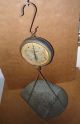 Antique Hanging Scale Tray Chatillon Serial 33h Country Store 20lb Scale,  1931 Scales photo 1