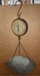 Antique Hanging Scale Tray Chatillon Serial 33h Country Store 20lb Scale,  1931 Scales photo 8