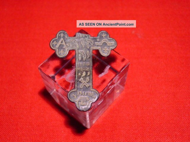 Medieval - Cross - 16 - 17 Th Century Rare Other Antiquities photo