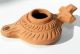 Oil Lamp Holy Land Ancient Antique Roman Herodian Clay Pottery Terracota W Cross Holy Land photo 7