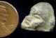 Pre - Columbian Zapotec Clay Figure Head Pendant,  Ca; 300 - 700 Ad The Americas photo 1