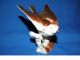 Romanian Handpainted Swallow Bird Porcelain Figurine From Hungary Indicated Figurines photo 1