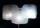 1 Of 3 Kalmar Austria Wall Light Sconce Ice Glass 60s 70s Mid-Century Modernism photo 3