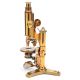 Antique Bausch & Lomb Brass Microscope Pat.  Feb 16,  1897 Microscopes & Lab Equipment photo 3
