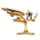 Antique Bausch & Lomb Brass Microscope Pat.  Feb 16,  1897 Microscopes & Lab Equipment photo 5