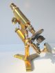 Antique Bausch & Lomb Brass Microscope Pat.  Feb 16,  1897 Microscopes & Lab Equipment photo 7