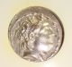 138 - 129 Bc Antiochus Vii Ancient Greek Silver Tetradrachm Ngc Money Of The Bible Greek photo 2