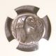 338 - 271 Bc Euboea,  Chalcis Hera / Eagle Ancient Greek Silver Drachm Ngc Vf Greek photo 3