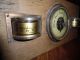 Antique Weather Station On Wood West Germany Barometers photo 8