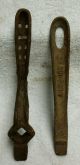 Lor Of 2 Antique Wood Stove Coal Stove Cast Iron Lid Lifter Handles Stoves photo 1