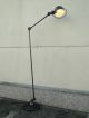 Jielde French Industrial 2 Arms Table Floor Desk Reading Lamp Graphite Polished Mid-Century Modernism photo 1