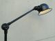 Jielde French Industrial 2 Arms Table Floor Desk Reading Lamp Graphite Polished Mid-Century Modernism photo 3