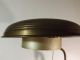 Faries Era Brass Swing Arm Saucer Desk Lamp Art Deco photo 3