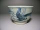 Chinese Antique Figure Blue & White Porcelain Cup Other Chinese Antiques photo 2