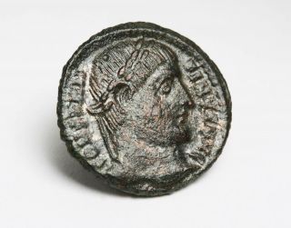 Ancient Roman Empire - Constantine I 306 - 336 Ad - Bronze Follis,  Campgate Coin photo