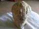 Vintage Authentic Stone Head Turkish Artifact Found In Samsun,  Turkey Far Eastern photo 3