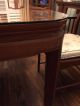 Chineese Solid Rosewood Table Natural Light Cherry - Shape W Glass Top Post-1950 photo 3