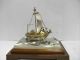 Silver980.  The Japanese Treasure Ship.  205g/ 7.  22oz.  Takehiko ' S Work. Other Antique Sterling Silver photo 3