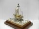 Silver980.  The Japanese Treasure Ship.  205g/ 7.  22oz.  Takehiko ' S Work. Other Antique Sterling Silver photo 4