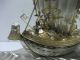 Silver980.  The Japanese Treasure Ship.  205g/ 7.  22oz.  Takehiko ' S Work. Other Antique Sterling Silver photo 7